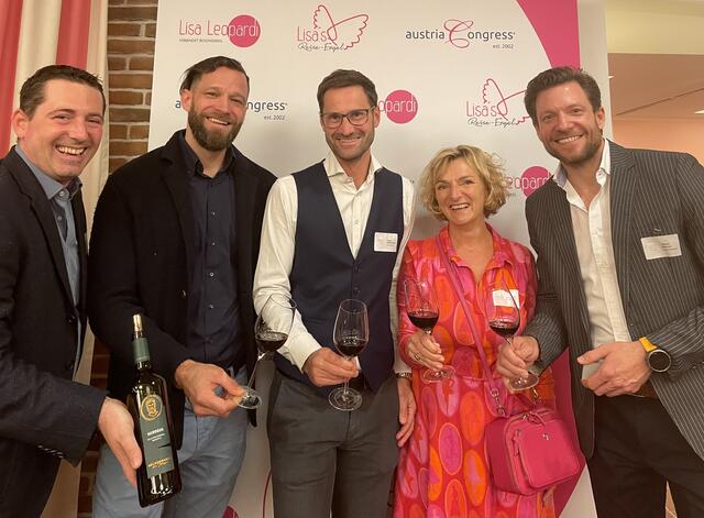 Raffael Winkler Winzer, Markus Ploberger, Markus Halbartschlager, Lisa Leopardi und Michael Ploberger. | Foto: BRS