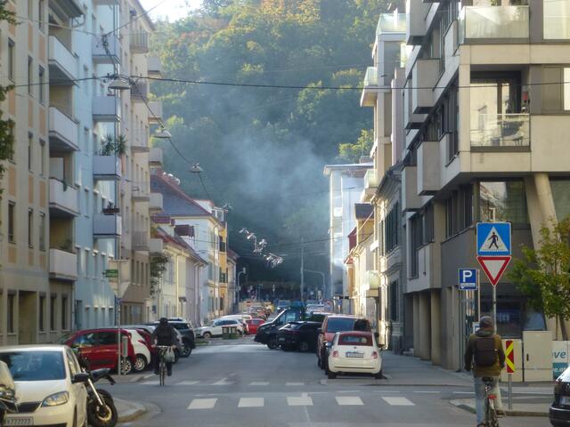 Oh mein Gott, da vorne brennt es...