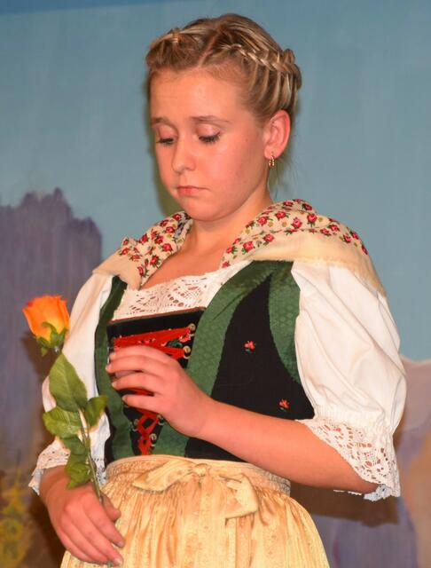 Die Rose der Sebi - Titelrolle beim Theater Niederndorf für Anna Angermaier. | Foto: Schwaighofer