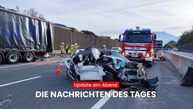 Mit dem Bezirksblätter "Update am Abend" erfährst du, was heute in Tirol los war. Das sind die wichtigsten Nachrichten aus Tirol. | Foto: BezirksBlätter Tirol / Zoom.Tirol