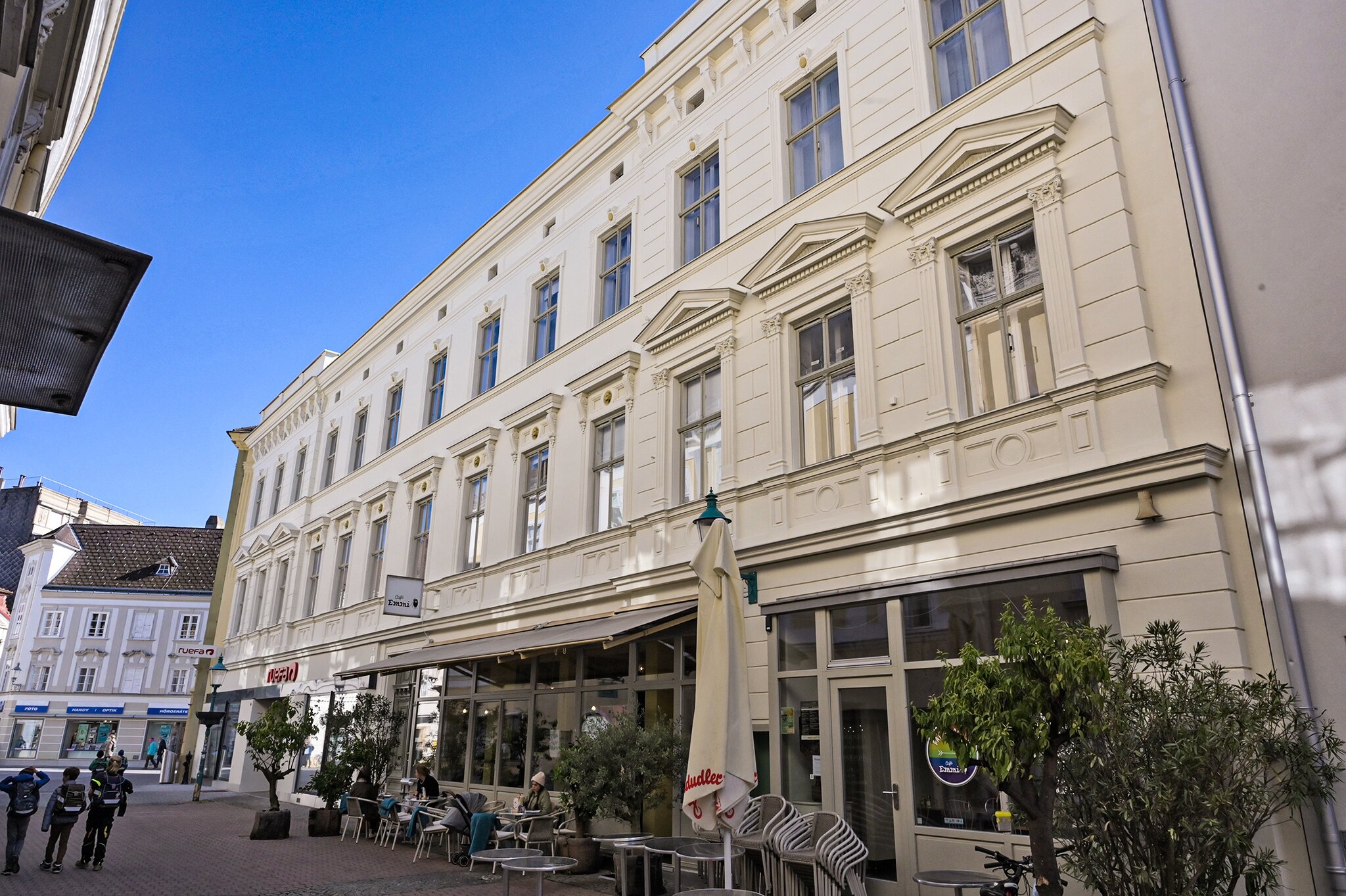 St. Pölten, Förderung: Förderung für die Restaurierung von Fassaden