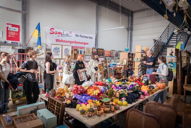 Die Modeschule Hetzendorf mach aus alter Kleidung die neusten Trends. | Foto: Samariterbund/Lipinsky