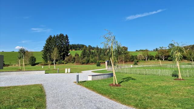 Das neue Areal für die Baumbestattung wird wie die Blumenstreuwiese am Donnerstag in Voitsberg eröffnet. | Foto: Stadtwerke Voitsberg