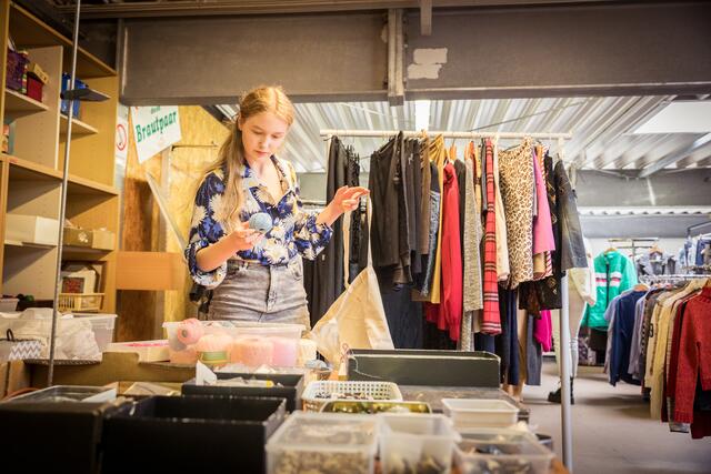 Aus alt mach neu – die Modeschule zeigt’s vor. | Foto: Samariterbund/Lipinsky