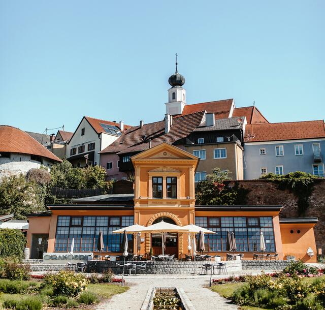 In der Orangerie in Schärding kann täglich ab 9 Uhr gefrühstückt werden. | Foto: Orangerie Schärding