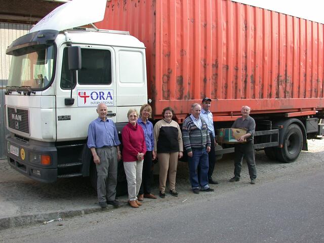 Woche für Woche organisiert ORA-Gründer Hanspeter Hofinger Hilfsgütertransporte. | Foto: ORA International