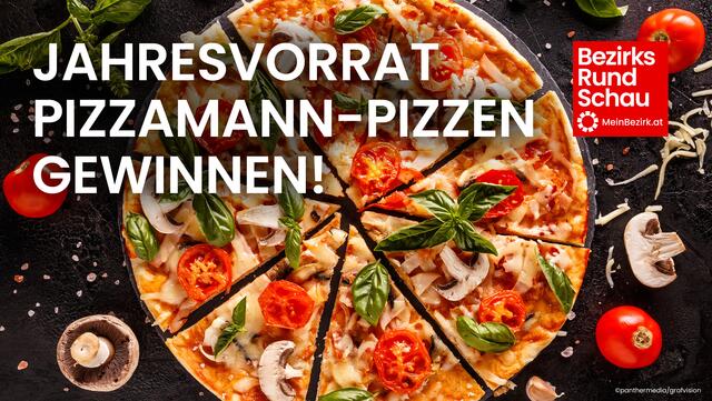 Jetzt einen Jahresvorrat an Pizzamann-Pizzen gewinnen! | Foto: Panthermedia/grafvision