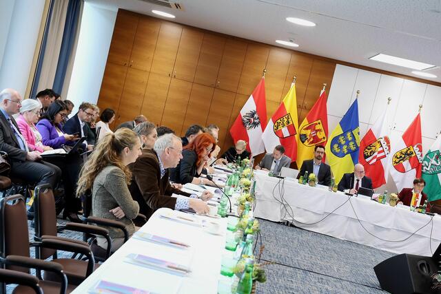 Konferenz der Landesgesundheitsreferent:innen mit Bundesminister Johannes Rauch;
 | Foto: LPD Kärnten/Wajand