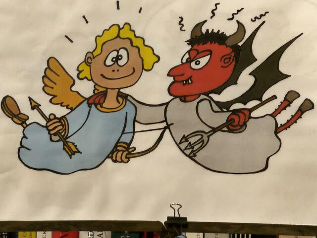 Sein Bruder Wolfgang war für die grafischen Darstellungen zuständig. | Foto: Wutte