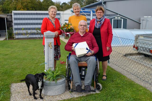 Gemeinderätin Melitta Linzberger, Brigitte Endres, Jakob Endres, Bürgermeisterin Josefa Geiger | Foto: Marktgemeinde Sieghartskirchen