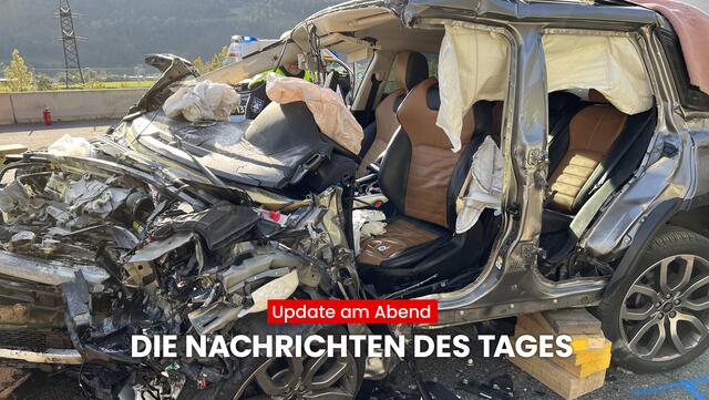Mit dem Bezirksblätter "Update am Abend" erfährst du, was heute in Tirol los war. Das sind die wichtigsten Nachrichten aus Tirol. | Foto: BezirksBlätter Tirol / FF-Zams
