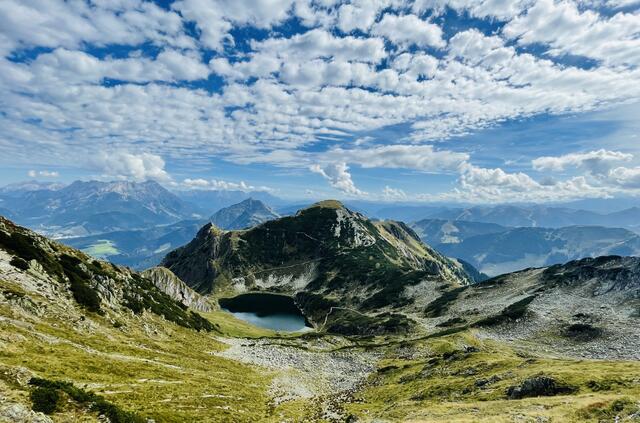 Blick zum Wildsee am Weg zum Wildseeloder. | Foto: Kogler