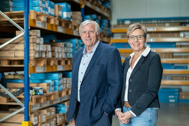 Firmengründer und Prokurist Friedrich Puhm mit Tochter Birgit Rafetseder, Geschäftsführerin und Eigentümerin | Foto: Susanne Schuhmacher