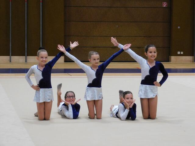 Anna Millendorfer, Luna Reisner, Laura Trimmel, Eleonore und Livia Rottensteiner | Foto: GTU Mattersburg