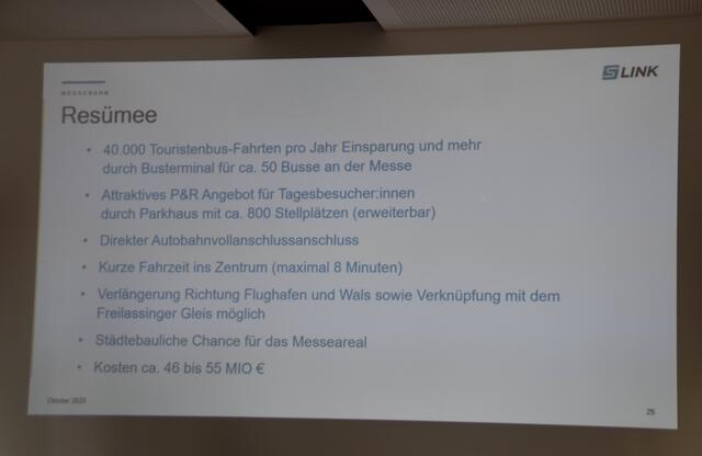 Das Resümee der Ergbnisse der geplanten "Messebahn". | Foto: Carmen Kurcz