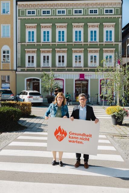 Lindner und Knauseder fordern ein Umdenken in der Politik. | Foto: Klaus Schöngruber