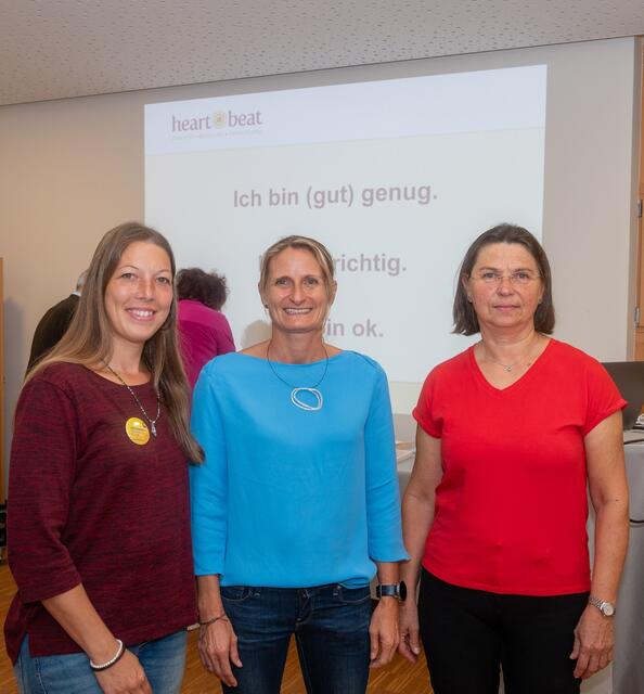 Petra Steinmetz – Gesunde Gemeinde Haunoldstein, Referentin Maga Sonja Langer, Angela Lahmer-Hackl  -Kath. Bildungswerk Haunoldstein | Foto:  Kath. Bildungswerk Haunoldstein