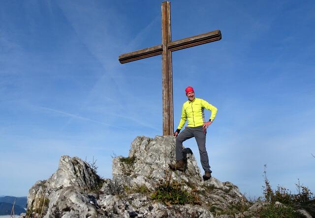 Der Prochenberg bietet eine wunderbare Aussicht in die Bergwelt.