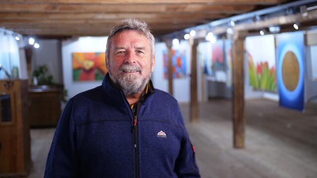 Der gebürtige Ire und Künstler Desmond Doyle setzt sich seit Jahren für den Frieden und für Integration ein. | Foto: Desmond Doyle