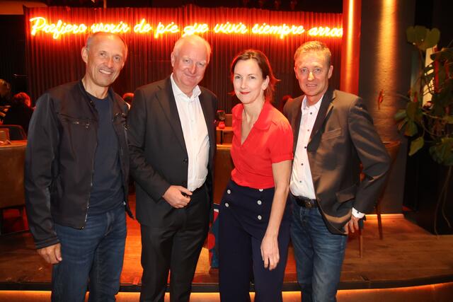 Leo Bauernberger, Florian Kreibich, Tina Heine, Christian Wieber,