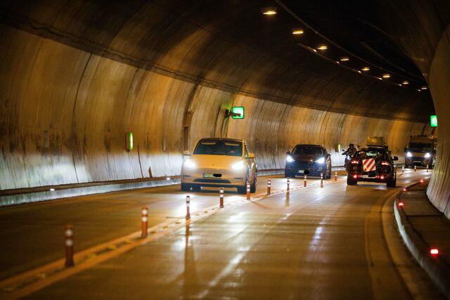 Die Sanierungsarbeitender Tauernautobahntunnel zwischen Pongau und Tennengau sind in vollen Gang. | Foto: Franz Neumayr