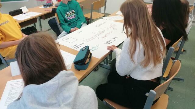 Die Schüler waren begeistert von den Workshops. | Foto: ORG Zams