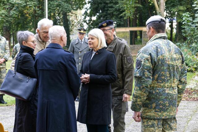 Verteidigungsministerin Klaudia Tanner war vor Ort. | Foto: ÖBH