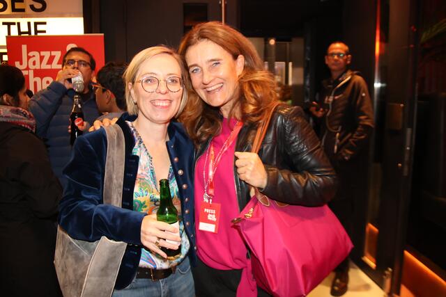 Hildegund Schirlbauer mit Susanne Zauner (Tourismus Salzburg).