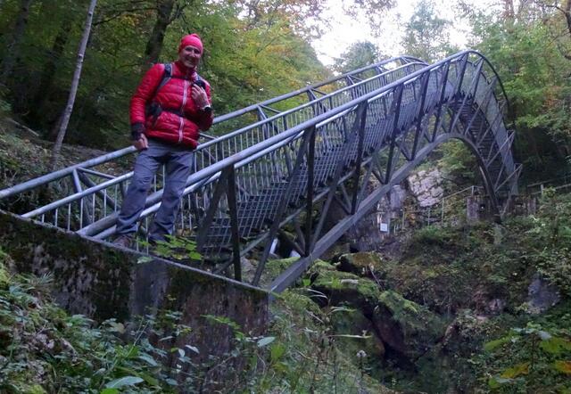 Weiter geht's über die Erlebnisbrücke.