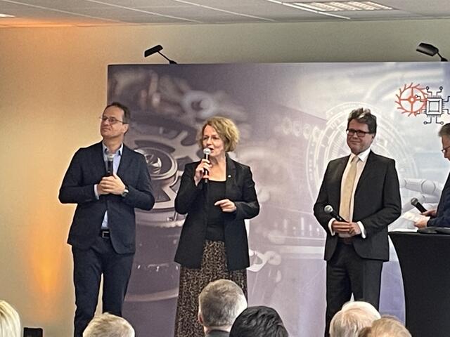 Bildungsdirektor Karl Fritthum, 
Landesrätin Christiane Teschl-Hofmeister und Bundesminister Martin Polaschek | Foto: Christopher Führer