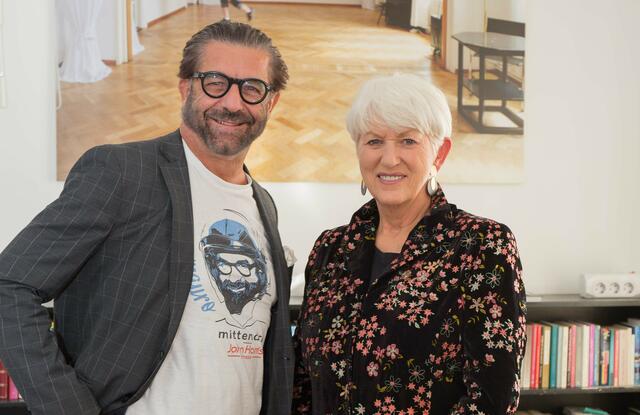 Mauro Maloberti, Maria Rauch-Kallat | Foto: Rene Brunhölzl