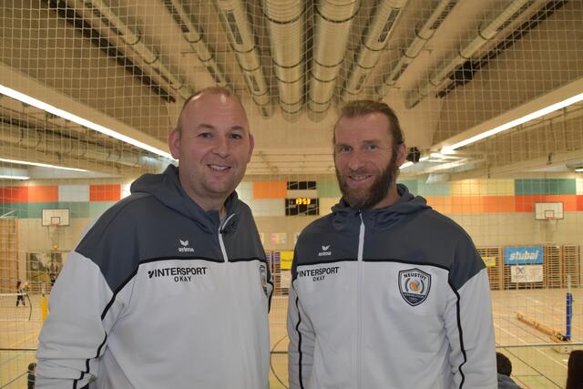 Vereinsobmann Markus Kleinheinz (r.) mit Turnierleiter und Trainer Bernhard Danler | Foto: Kainz