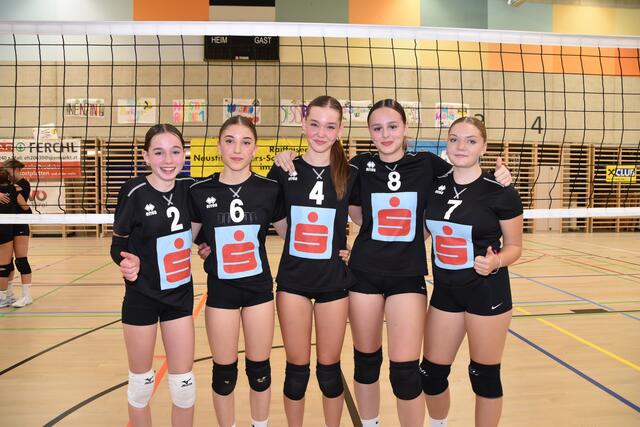 Das Team "SL MS Neustift Eva" wurde ausgezeichneter Zweiter! Im Bild v.l.: Lena Moser, Mia Hofer, Lea Krasulova, Magdalena Pfurtscheller und Franziska Gleinser | Foto: Kainz