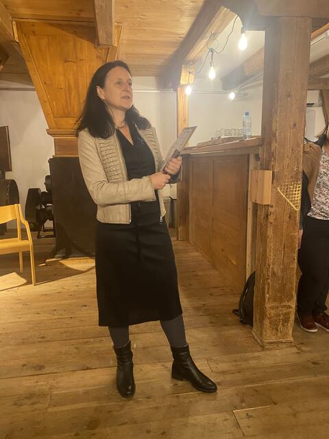 Projektbegleiterin der Iron Women Gunilla Plank will Frauen dazu ermuntern, sich in einem starken Netzwerk auszutauschen.  | Foto: Laura Jung