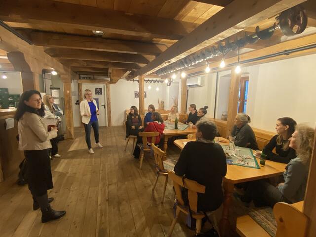 Wie kann Ankommen in einer Region gelingen? Darüber diskutierten die Frauen der Steirischen Eisenstraße. | Foto: Laura Jung