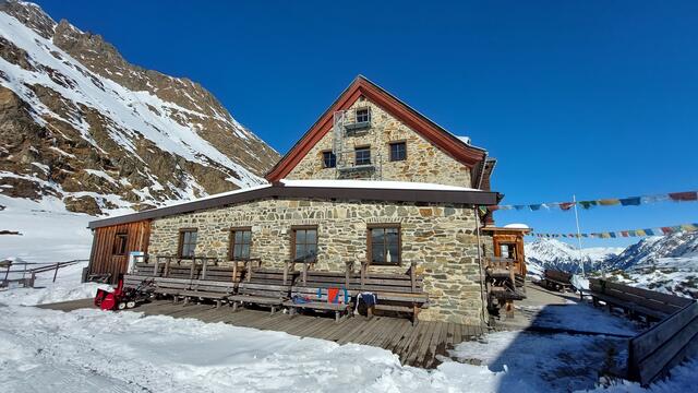 Nachhaltig und klimafreundlich: Die Franz-Senn-Hütte | Foto: Alpenverein/Hütten und Wege