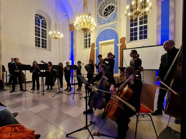 SchülerInnen der Musikschulen Oberpullendorf und Deutschkreutz spieleten Werke jüdischer KomponistInnen | Foto: Otto Krcal