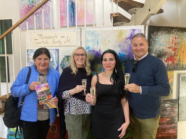 Barbarella Villekulla in ihrem Dachatelier in der Gablitzer Hauptstraße  | Foto: Marktgemeinde Gablitz