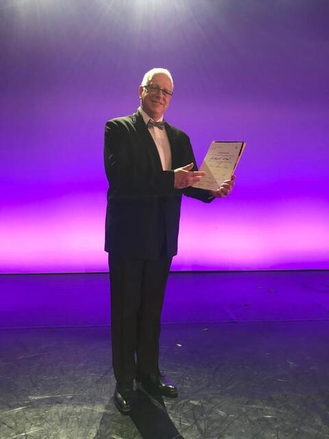 Michael Kropf mit dem höchsten österreichischen Tanzpreis, dem Karl Musil-Preis | Foto: privat