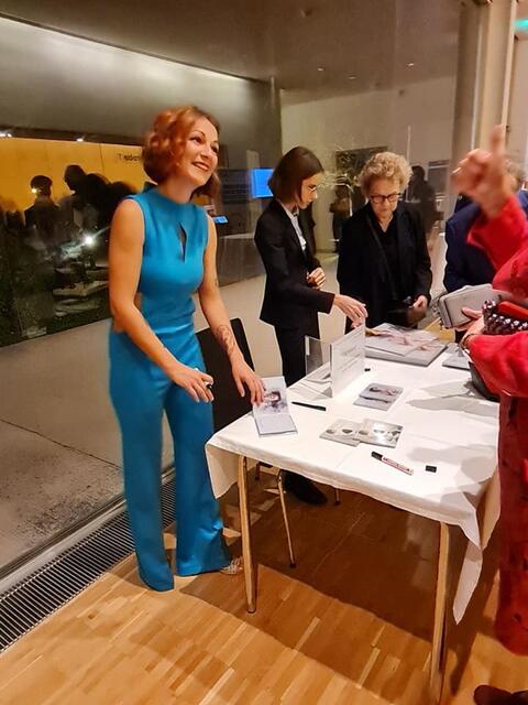 Signierstunde nach der Vorstellung | Foto: Otto Krcal