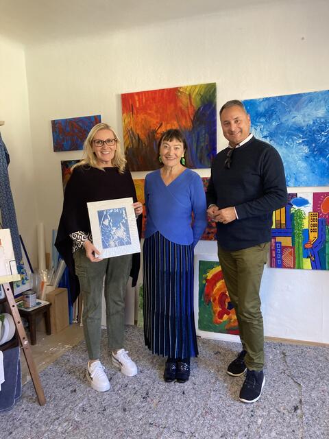 Gabriele Zambal präsentiert Grafik und Malerei | Foto: Marktgemeinde Gablitz