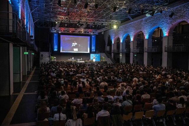 Erfolgreiches MCI Welcome 2023 in einem vollbesetzten Congress Innsbruck | Foto: Thomas Steinlechner