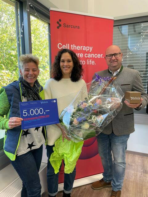 Franziska Fuchs, Daniela Buchmayr und Markus Fuchs. | Foto: Eva Travnicek