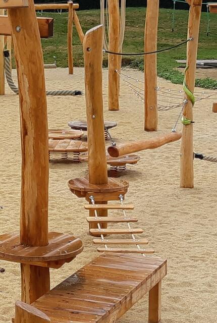 Neben neuen Spielsachen bleiben aber auch alte Geräte erhalten. | Foto: Stadt Wien/BV18