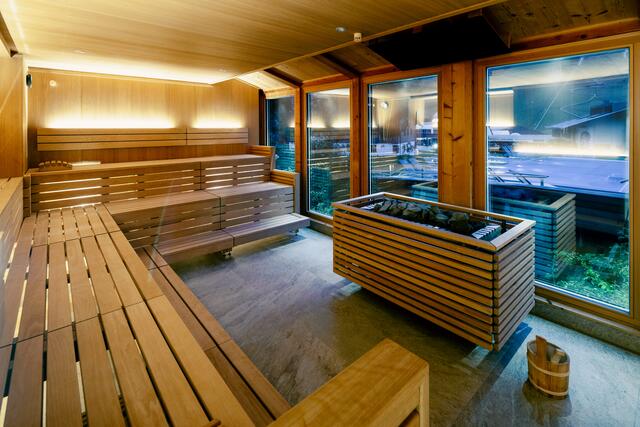 Auch der Saunabereich im Hotel Prägant wurde völlig neu gestaltet. | Foto: Hotel Prägant