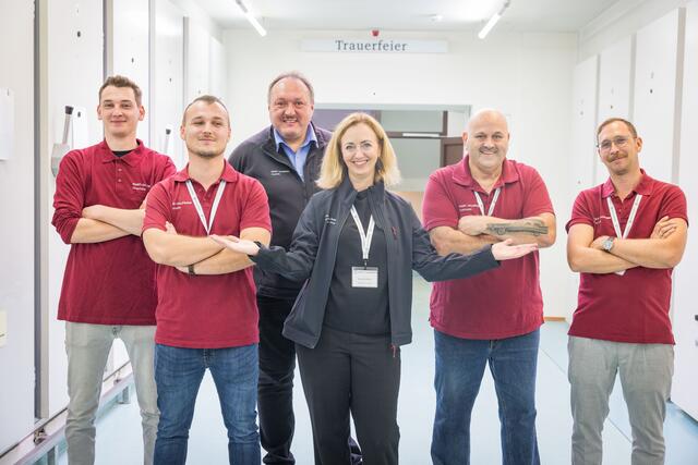 Am 21. Oktober 2023 fand am Kommunalfriedhof der Tag der offenen Türe statt.  | Foto: Stadt Salzburg/Doris Wild/Wildbild