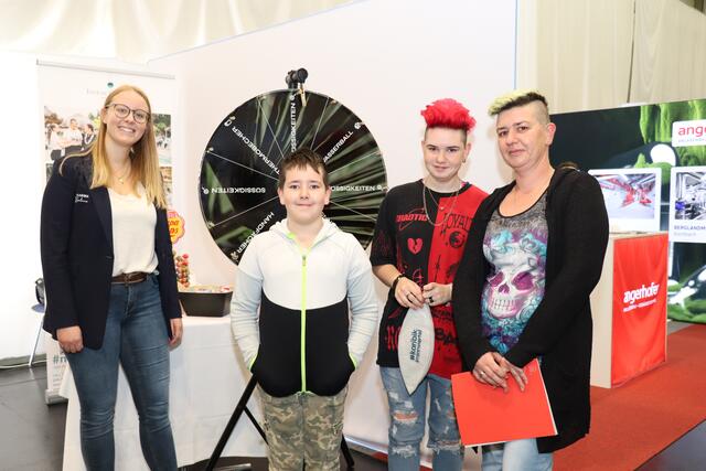 Anna von der Therme Geinberg mit Pascal, Leonie und Eva. | Foto: BRS/Doms