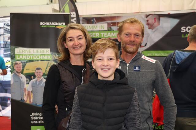 Martina, Lukas und Fritz. | Foto: BRS/Doms