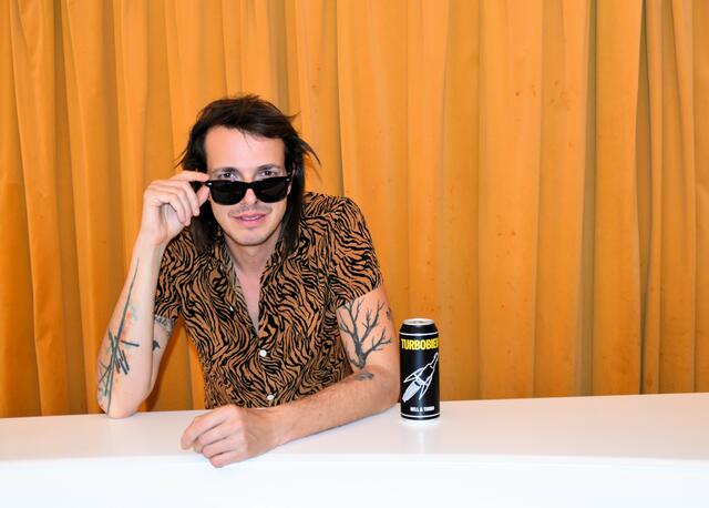 Der King of Simmering, Marco Pogo, zu Gast im Sparkassensaal. | Foto: Cherelle Marek