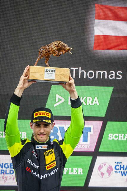 Der 25-jährige Linzer krönte sich am Wochenende in Hockenheim als erster Österreicher zum DTM-Meister. | Foto: Lucas Pripfl Red Bull Ring